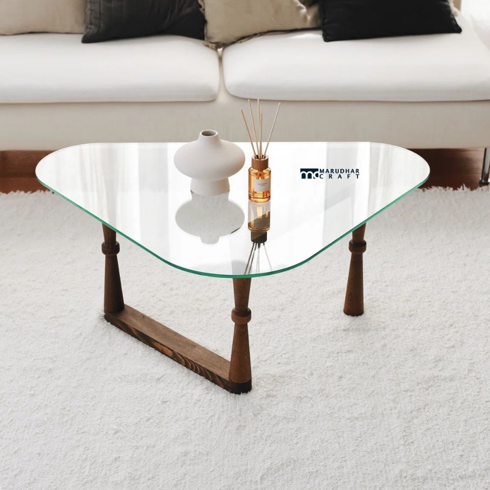 112 Solid Wood Coffee Table for Living Room with Timeless Design - Image 1