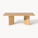 wooden coffee table - Ash wood - Image 3