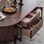 Wooden Coffee Table for Living Room with Simple Classic Design - Image 2