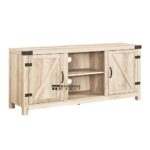 2 Door TV Stand with Spacious Storage for TVs up to 65 Inches - Image 4
