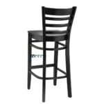 Solid Wood Bar Stool for Kitchen Counter & Home Bar Use - Image 2