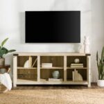 2 Door TV Stand with Spacious Storage for TVs up to 65 Inches - Image 7