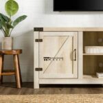 2 Door TV Stand with Spacious Storage for TVs up to 65 Inches - Image 8