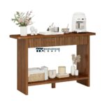 Wooden Console Table with Two Drawers for Living Room and Entryway - Image 3