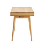 Solid Wood Study Table with 3 Drawers - Image 6