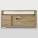Modern Media Console with Spacious Storage for TVs up to 65 Inches - Image 2