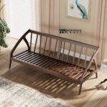 Solid Wood Upholstered Sofa with Ash Wood Frame and Removable Fabric Cover - Image 5