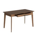 Solid Wood Computer Study Table with Keyboard Tray - Image 3