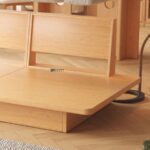 Scandi Smart Wooden Sofa with Built-In Storage Drawers - Image 4