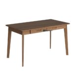 Solid Wood Computer Study Table with Keyboard Tray - Image 4