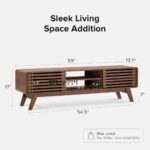 Solid Wood TV Stand with Strong Build and Timeless Design - Image 3