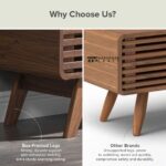 Solid Wood TV Stand with Strong Build and Timeless Design - Image 5