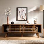 Wooden TV Stand with Sturdy Construction and Elegant Everyday Design - Image 4