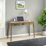 Solid Wood Study Table with Single Drawer – Minimal Home & Office Desk