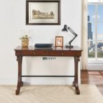 Study Table with Dual Drawers – Classic Home Office Writing Desk - Image 4