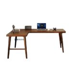L-Shaped Study Table – Modern Home Office Work Desk - Image 5