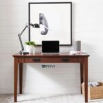 Study Table with Two Drawers – Classic Home Office Writing Desk - Image 3