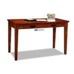 Study Table with Two Drawers – Classic Home Office Writing Desk - Image 2