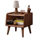 Sheesham Wood Bedside Table in Walnut Finish for Modern Indian Bedrooms - Image 6