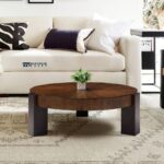 Solid Wood Coffee Table with Natural Finish - Image 2