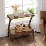 Solid Wood End Table for Sofa Side Placement and Home Living Corners - Image 2