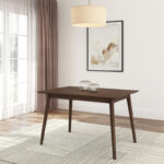 Solid Wood Mid-Century Modern Dining Table - Image 4