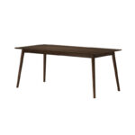 Solid Wood Mid-Century Modern Dining Table for Stylish Homes - Image 3