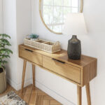 Mid-Century Solid Wood Console with Smart Storage for Indian Interiors - Image 4