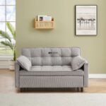 Compact Convertible Sofa Cum Bed with Storage & Side Pocket - Image 5