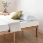 Minimal Solid Wood Platform Bed (Natural Finish) - Image 2