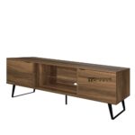Solid Wood TV Stand with Strong Construction and Timeless Indian Design - Image 5