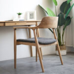 Solid Wood Lounge Armchair with Casual Styling and Comfortable Everyday Seating - Image 2