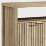 Wood Media Console with Spacious Storage for TVs up to 65 Inches - Image 2