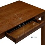 Solid Wood Study Table / Writing Desk with Drawer – Modern Home & Office Work Desk - Image 5