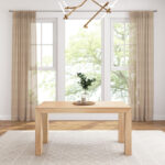 Sheesham Aura Solid Wood Dining Table for Home Dining Space