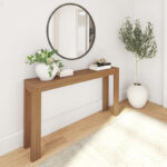 Contemporary Solid Wood Console for Modern Indian Interiors - Image 2