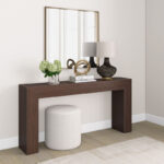 Graceful Hardwood Console for Refined Indian Interiors - Image 2