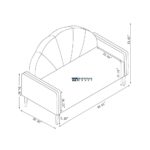 Upholstered Living Room Sofa with Eco-Friendly Materials - Image 6