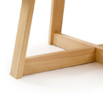 Solid Wood Round Coffee Table for Indian Living Spaces - Image 6