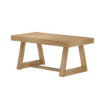 Solid Wooden Square Classic Coffee Table - Image 6