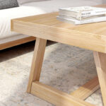 Solid Wooden Square Classic Coffee Table - Image 4