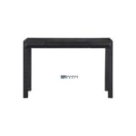 Modern Solid Wood Study Table / Writing Desk – Black Finish Home & Office Desk - Image 2