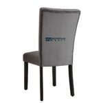 Modern Velvet Dining Chairs with Soft Upholstery and Elegant Contemporary Design – Set of Two - Image 7