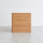 Compact Solid Oak Storage Cabinet with Clear Glass Doors for Modern Homes - Image 4