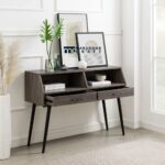 Solid Wood Console Table with Two Spacious Drawers for Storage - Image 6