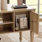 Solid Wood Study Table with Multiple Drawers – Classic Home & Office Work Desk - Image 4