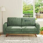 Comfort Sofa with Solid Wood Frame and Pocket Spring Cushion Support - Image 2