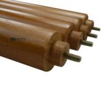 Solid Wood Coffee Table with Natural Finish for Living Room - Image 3