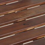 Solid Sheesham Wood Bar and Counter Stool Set of 2 - Image 3