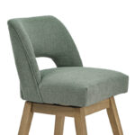 Swivel Bar Stools with Durable Solid Wood Frame for Counters & Kitchen Islands (Set of 2) - Image 3